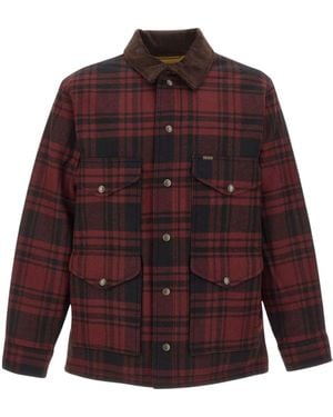 Filson Spokane Insulated Checked Jacket - Red