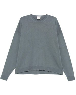 Alysi Cotton Crewneck Jumper - Grey