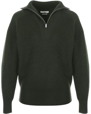 Isabel Marant Row Neck Sweather Benny - Green