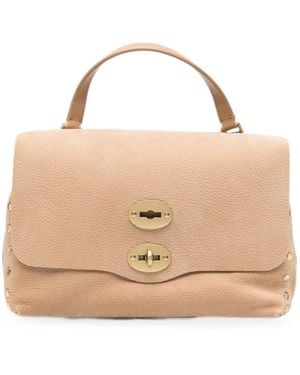 Zanellato Postina Jones Small Leather Handbag - Natural