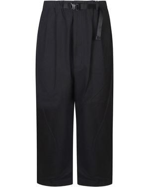 Comme des Garçons Straight-Leg Trousers - Blue