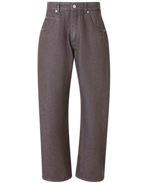 Jacquemus Denim Cotton Jeans - Grey