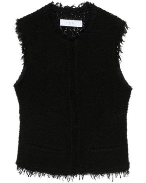 IRO Shanny Cotton Vest - Black