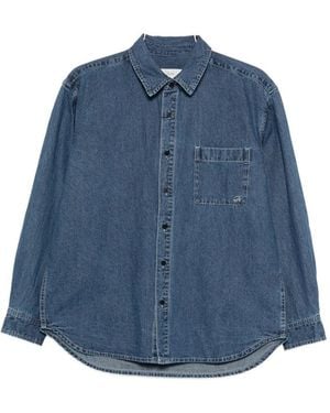 DUNST Denim Cotton Shirt - Blue
