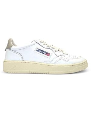Autry Medialist Low Trainers - White