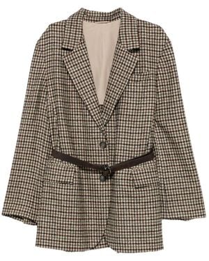Brunello Cucinelli Giacca Monopetto - Marrone