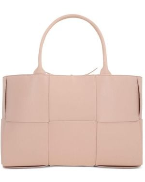 Bottega Veneta Borsa Arco Tote Media - Rosa