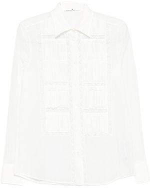 Ermanno Scervino Cotton Shirt - White