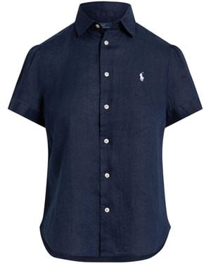 Polo Ralph Lauren Shirt With Logo - Blue