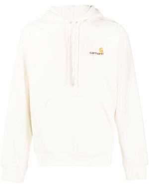 Carhartt Hoodie With Logo - White
