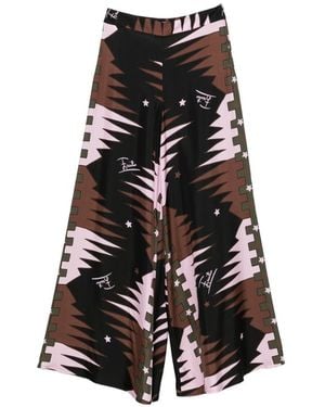PUCCI Printed Trousers - White