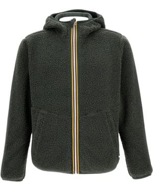 K-Way Reversible Sherpa Polar Jacket - Green