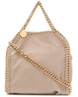 Stella McCartney Borsa A Tracolla Falabella Tiny - Neutro