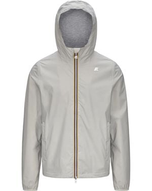 K-Way Stretch Nylon Jacket - Grey
