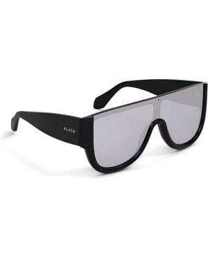 Alaïa Occhiali Mask- Donna - Grigio