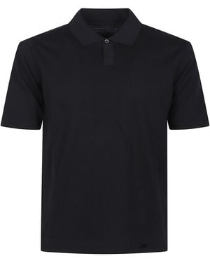 Massimo Osti Studio Short-Sleeved Polo Shirt - Black