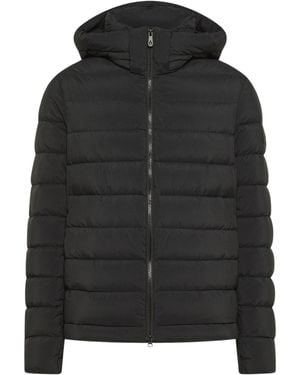 Peuterey Ultra-Light Nylon Down Jacket By - Black