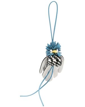 Loewe Charm Uccello Upupa - Blu