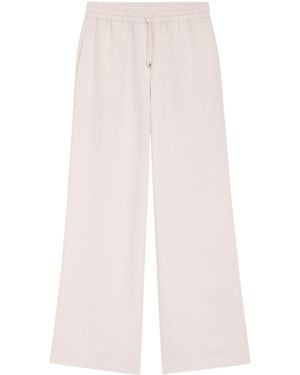 BOSS Wide Leg Trousers - White