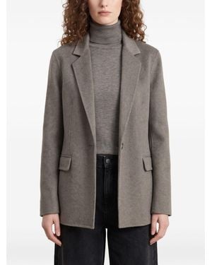 The Row Cinna Cashmere Blazer Jacket - Grey