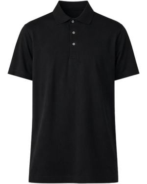 Lardini Cotton Polo Shirt - Black
