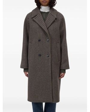 Closed Wool Blend Double-Breasted Coat - Grey