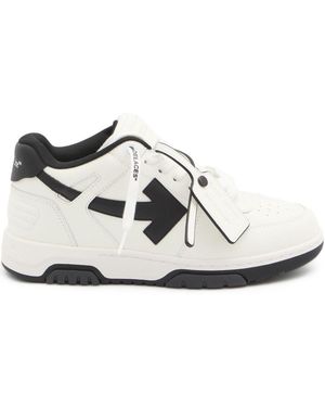 Off-White c/o Virgil Abloh Out Of Office Leather Trainers - White