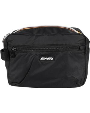 K-Way Beauty Case Da Viaggio Impermeabile Demu By - Nero