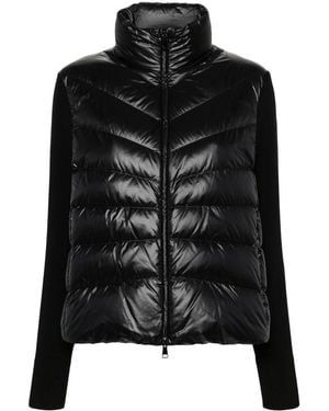 Moncler Padded Cardigan - Black