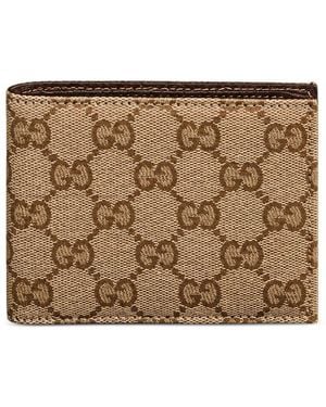 Gucci Gg Bifold Wallet - Brown