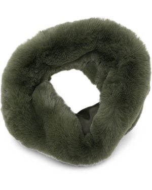 Frankie Shop Ginevra Faux-Fur Scarf - Green