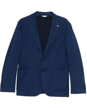 Manuel Ritz Giacca Monopetto - Blu