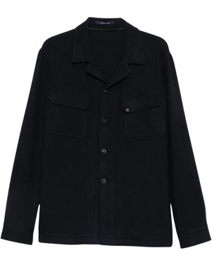 Tagliatore Camicia Overshirt Calvin - Blu