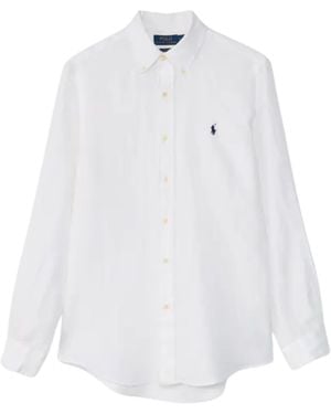 Polo Ralph Lauren Custom Fit Shirt - White