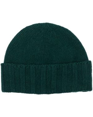 Drumohr Thin Wool Hat - Green