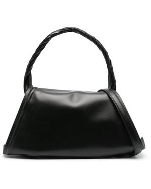 Y. Project Wire Leather Handbag - Black