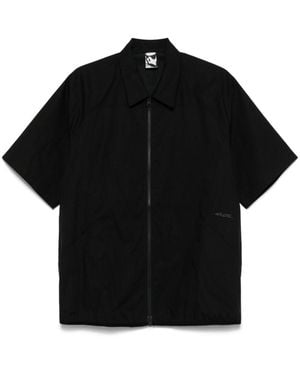 GR10K Short-Sleeved Full-Zip Shirt - Black