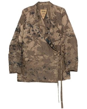 Uma Wang Khloe Jacket - Brown