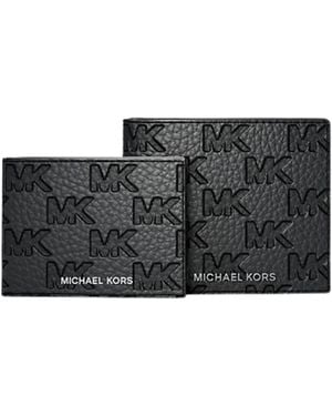Michael Kors Wallet With Logo - Grey