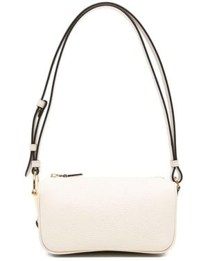 Gucci Half Horsebit Leather Mini Bag - White