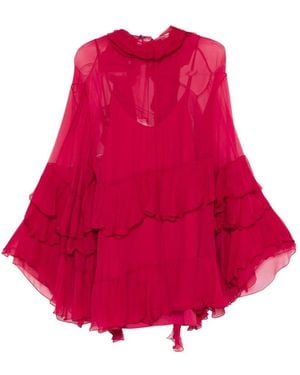 Chloé Silk Dress - Red