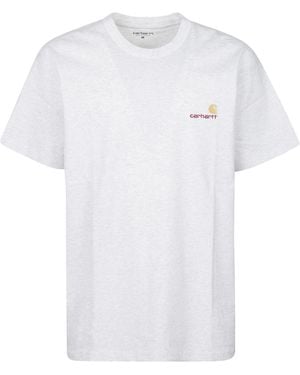 Carhartt T-Shirt Scritta Americana - White