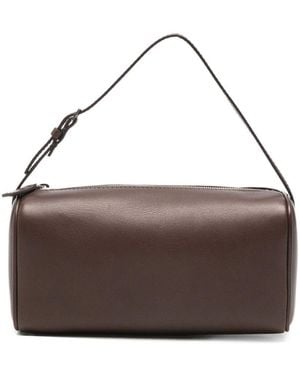 The Row 90's Leather Handbag - Brown