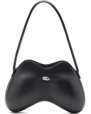 DIESEL Double-D Shoulder Bag - Black