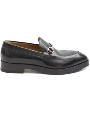Gucci Moccasin With Clamp - Black