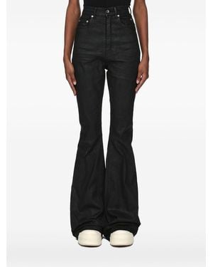 Rick Owens Bootcut Denim Jeans - Black