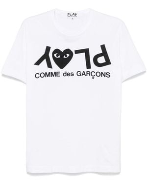 COMME DES GARÇONS PLAY Cotton T-Shirt - White