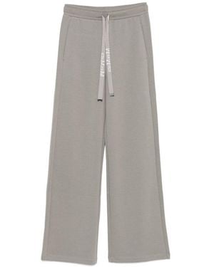 Max Mara Max Mara Cotton Wide-Leg Pants - Grey