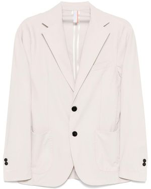 Pmds Single-Breasted Jacket - Natural