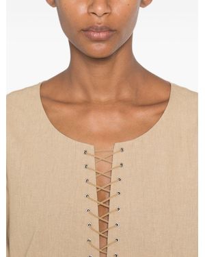 Tory Burch Kaftano - Marrone